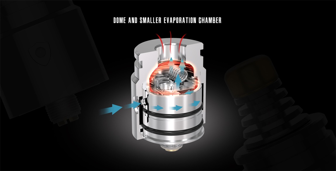 Berserker V2 MTL RDA Evaporation Chamber