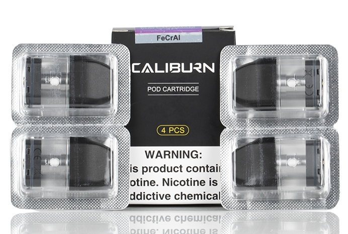 caliburn pod cartridge 4pcs pack