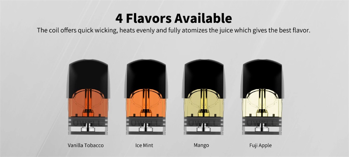 Uwell Yearn Pod 4 Flavors Available