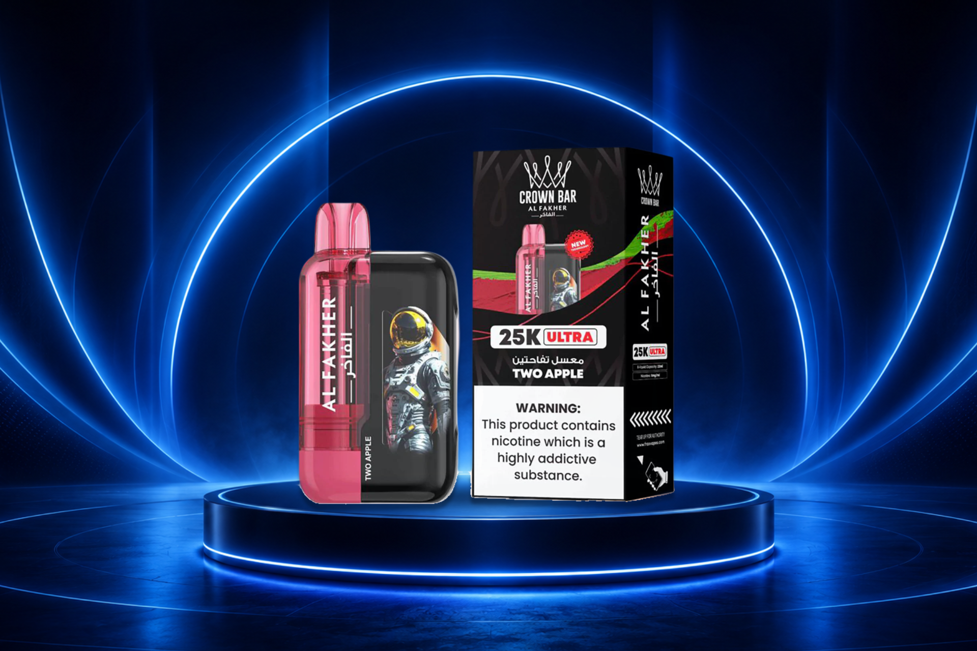 Al Fakher Crown Bar Ultra 25K Einweg Vape
